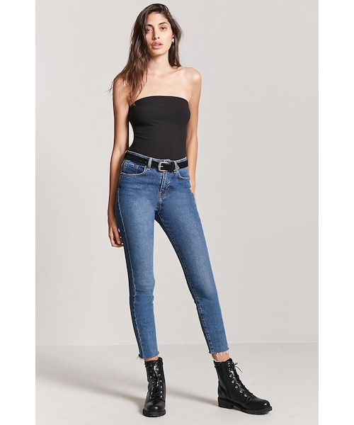FOREVER 21（フォーエバー トゥエンティーワン）の「ベアトップボディスーツ（その他・レディース・BLACK/LIGHT GREY/BRICK・S/M/L/6/7/7.5/8/XS/S/SM/ML/25/26）」の4枚目の写真