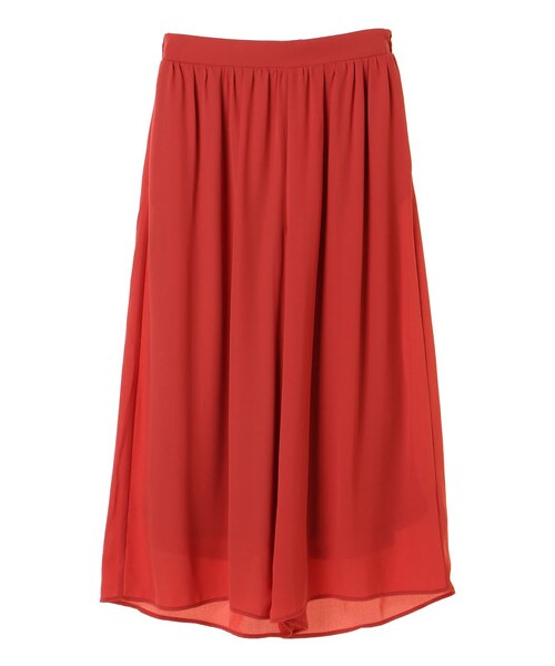 earth music&ecology（アースミュージックアンドエコロジー）の「・ジョーゼットスカーチョ（パンツ・ブリックレッド/ネイビー/ストライプ/ドット・F）」の11枚目の写真