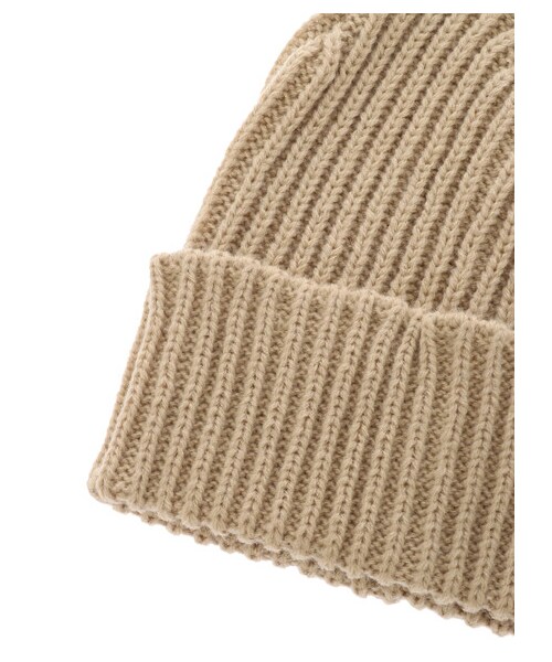 Green　Parks（グリーンパークス）の「・ローゲージアクリルワッチ（帽子・オフホワイト/杢グレー/ブラック/ライトベージュ/ネイビー・F）」の3枚目の写真