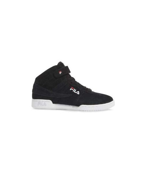 FILA（フィラ）の「FILA F-13 Premium Mid Top Sneaker（スニーカー・レディース・Black/Blue/White・5.5 M/6 M/7 M/9 M/5 M/7.5 M/9.5 M/8 M/10 M/8.5 M/6.5 M/11 M）」の6枚目の写真