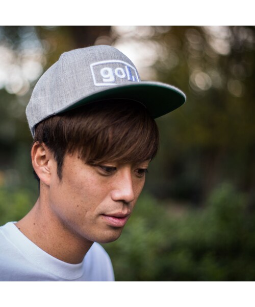 Gol ゴル の 3dロゴ フラットキャップ G7 491 キャップ Wear Gol ゴル の 3dロゴ フラットキャップ G7 491 キャップ Wear