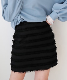 DHOLIC | フリンジミニスカート(スカート)