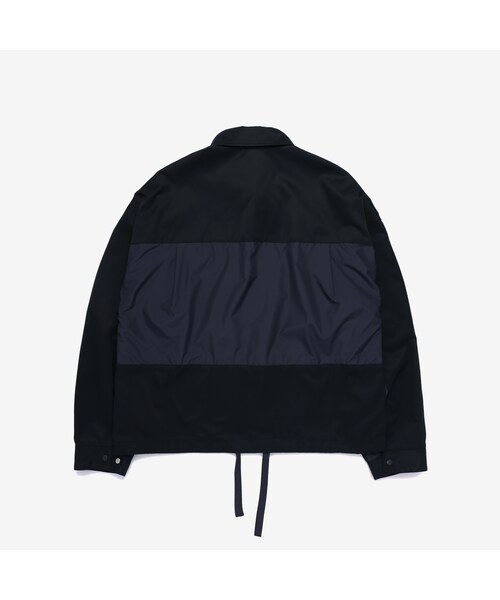 LIFUL MINIMAL GARMENTS.（ライフルミニマルガーメンツ）の「MIXED BLOCK OVER JACKET navy（その他・メンズ・Navy・1/2）」の6枚目の写真