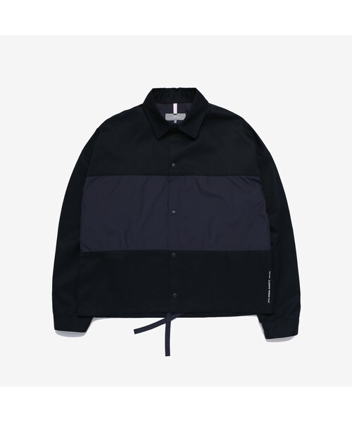 LIFUL MINIMAL GARMENTS.（ライフルミニマルガーメンツ）の「MIXED BLOCK OVER JACKET navy（その他・メンズ・Navy・1/2）」の5枚目の写真