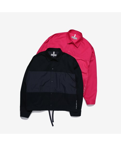 LIFUL MINIMAL GARMENTS.（ライフルミニマルガーメンツ）の「MIXED BLOCK OVER JACKET navy（その他・メンズ・Navy・1/2）」の10枚目の写真