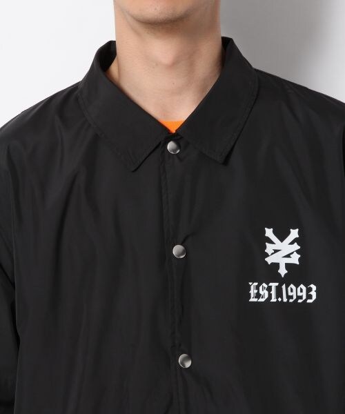 RAGEBLUE（レイジブルー）の「＜Zoo York＞別注コーチジャケット（ジャケット/アウター・ブラック）」の6枚目の写真