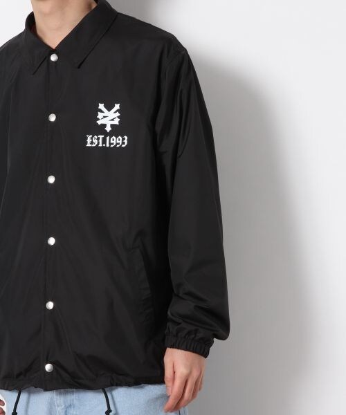 RAGEBLUE（レイジブルー）の「＜Zoo York＞別注コーチジャケット（ジャケット/アウター・ブラック）」の7枚目の写真