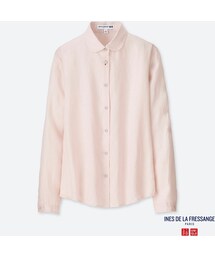 UNIQLO | プレミアムリネンシャツ(長袖)+E(シャツ/ブラウス)