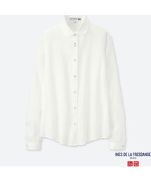 UNIQLO | プレミアムリネンシャツ（長袖）＋E(シャツ/ブラウス)