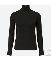 UNIQLO | エアリズムハイネックT（長袖）＋E(その他アンダーウェア/インナー)