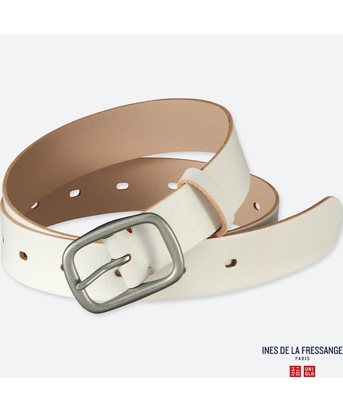 UNIQLO（ユニクロ）の「ヴィンテージベルト（ベルト・レディース・BLACK 09/DARK BROWN 38/ORANGE 26/OFF WHITE 01・M/L）」の2枚目の写真