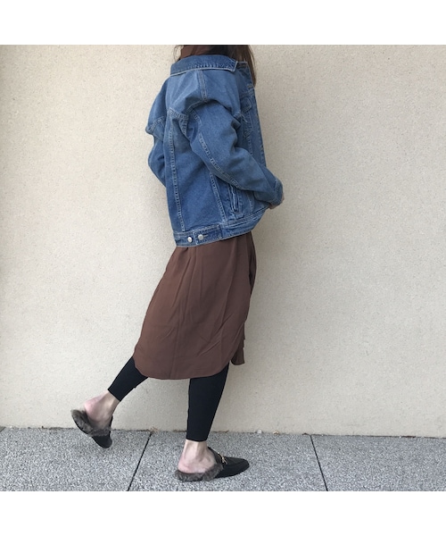 copine（コピン）の「大人カジュアルBIGシルエットGジャン/デニムジャケット（2color）（デニムジャケット・レディース・その他）」の12枚目の写真