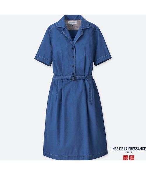 UNIQLO（ユニクロ）の「タイプライターワンピース（半袖）＋E