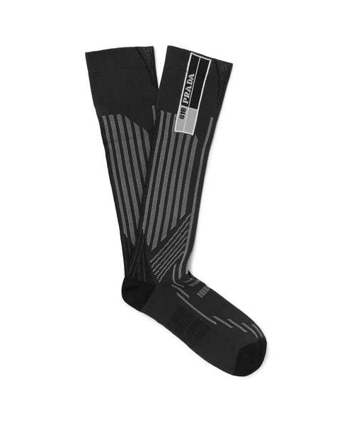 PRADA（プラダ）の「Prada Jacquard-Knit Socks（ソックス/靴下）」 - WEAR