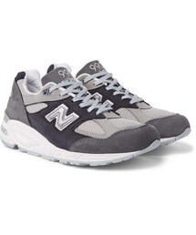 NEW BALANCE | New Balance 990v2 Nubuck And Mesh Sneakers(スニーカー)