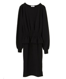 E hyphen world gallery Bon Bon | ボリュームショルダーワンピース(ワンピース/ドレス)