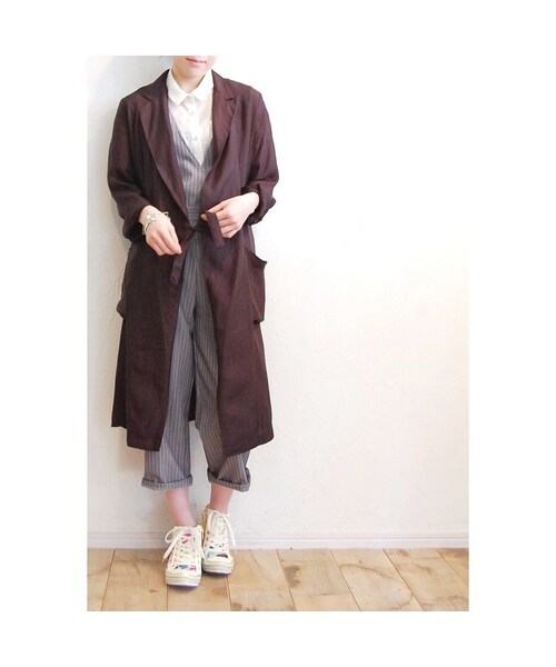 STORES.jp(ストアーズドットジェーピー)の「カシュクールコート(その他アウター・レディース・その他)」の2枚目の写真