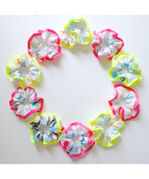 no brand（ノーブランド）の「【ACCESSORY】フリルシュシュ