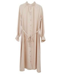 STYLEBLOCK | ドットプリントフリルネックワンピース(ワンピース)