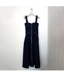 AGNOST | AGNOST デニムフレアワンピース(ワンピース)