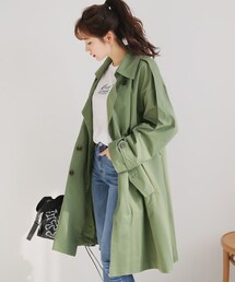 DHOLIC | ベルトSETワイドカラートレンチコート(トレンチコート)