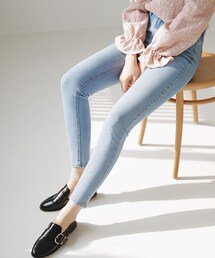 DHOLIC | ストレートスキニーデニムパンツ(デニムパンツ)