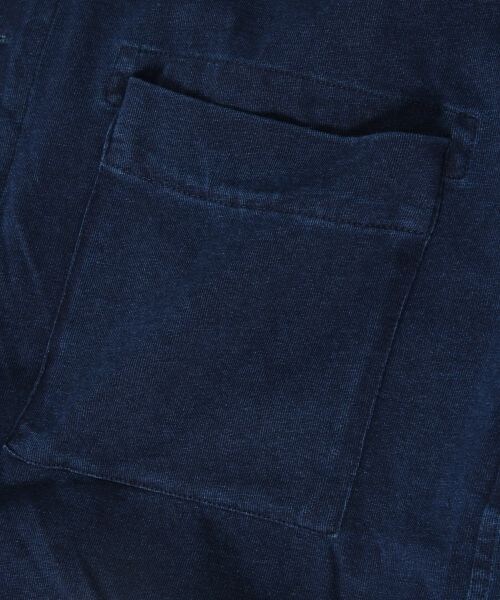 RAGEBLUE（レイジブルー）の「デニムショールコート（ジャケット/アウター・ブルー/ネイビー）」の12枚目の写真