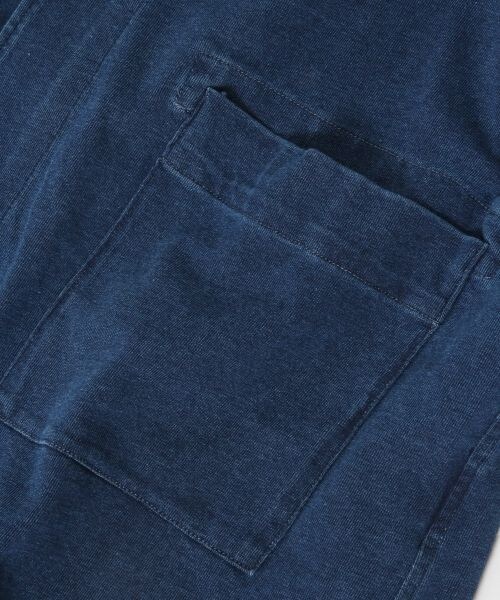 RAGEBLUE（レイジブルー）の「デニムショールコート（ジャケット/アウター・ブルー/ネイビー）」の13枚目の写真