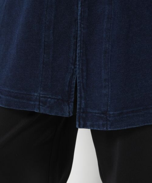 RAGEBLUE（レイジブルー）の「デニムショールコート（ジャケット/アウター・ブルー/ネイビー）」の10枚目の写真