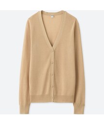 UNIQLO | ライトVネックカーディガン（長袖）(ニット/セーター)