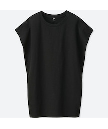UNIQLO | スラブチュニック（半袖）(Tシャツ/カットソー)