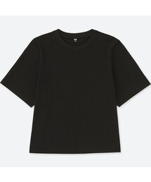 UNIQLO | クロップドクルーネックＴ（半袖）(Tシャツ/カットソー)