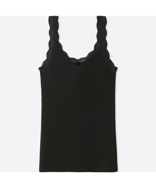 UNIQLO（ユニクロ）の「2WAYリブレースタンクトップ（Tシャツ