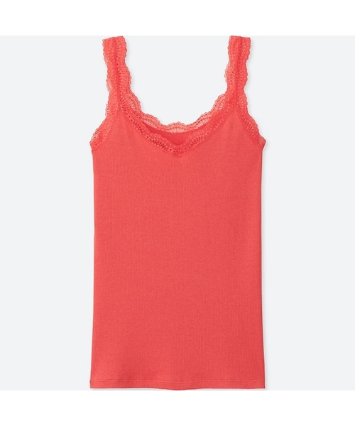 UNIQLO（ユニクロ）の「2WAYリブレースタンクトップ（Tシャツ