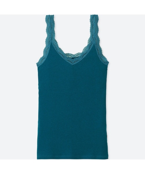 UNIQLO（ユニクロ）の「2WAYリブレースタンクトップ（Tシャツ