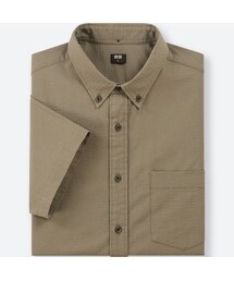 UNIQLO | ドライストレッチシアサッカーシャツ（半袖）(シャツ/ブラウス)