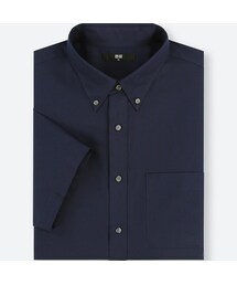 UNIQLO | ドライイージーケアオックスフォードシャツ（ボタンダウン・半袖）(シャツ/ブラウス)