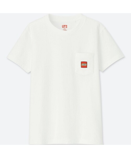 UNIQLO（ユニクロ）の「BOYS レゴ®グラフィックＴ（半袖）（Tシャツ/カットソー・キッズ・NAVY 69/WHITE 00・100/140/120/110/130/160/150）」の2枚目の写真