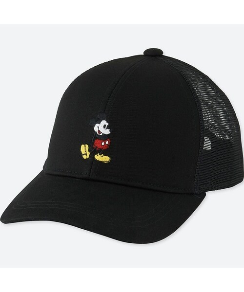 UNIQLO（ユニクロ）の「KIDS ミッキー スタンズメッシュキャップ