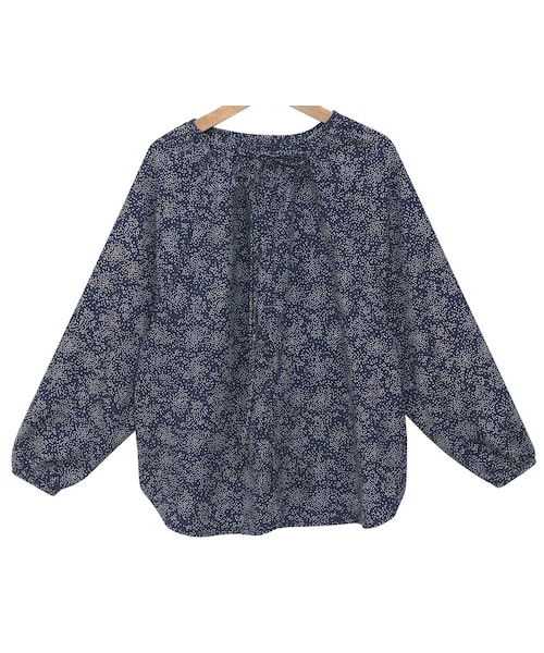 Dailyabout（デイリーアバウト）の「ネックリボンドット柄ブラウス（シャツ/ブラウス・レディース・ホワイト/その他・FREE）」の2枚目の写真