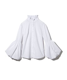 GRL | ボリュームスリーブフリルスタンドカラーブラウス(シャツ/ブラウス)