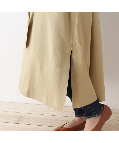 OZOC（オゾック）の「袖デザイントレンチコート（ジャケット/アウター・レディース・ベージュ/グレー・その他）」の8枚目の写真