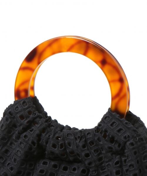 studio CLIP（スタディオクリップ）の「丸ハンドルトートバッグ（バッグ・ブラック/ナチュラル）」の6枚目の写真