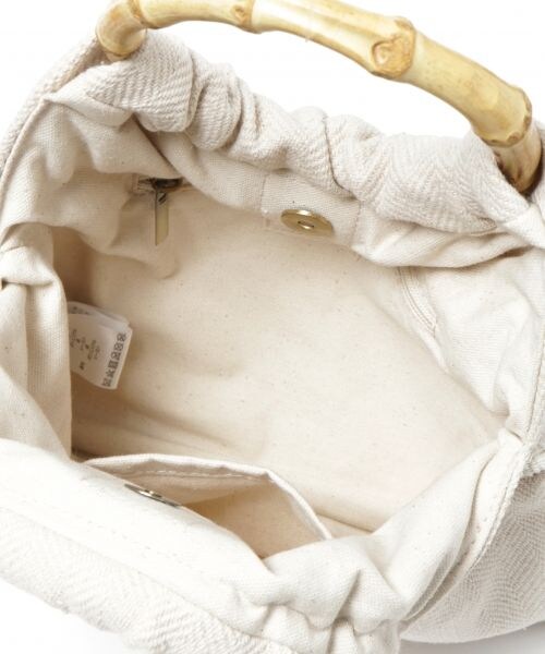 studio CLIP（スタディオクリップ）の「丸ハンドルトートバッグ（バッグ・ブラック/ナチュラル）」の9枚目の写真