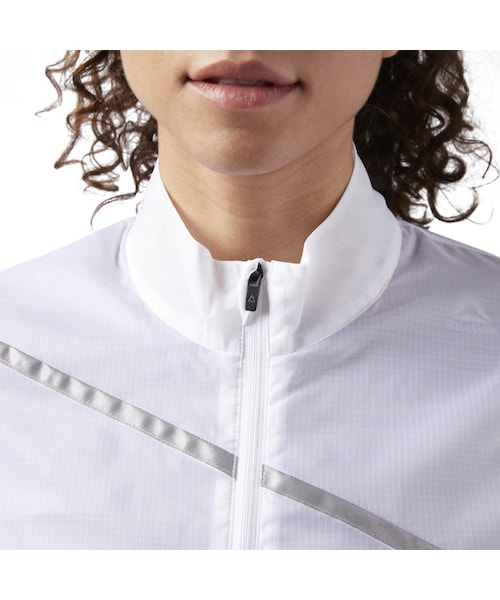 Reebok(リーボック)の「OSR ランニング ヒーロー ジャケット(ジャケット/アウター・ホワイト)」の7枚目の写真