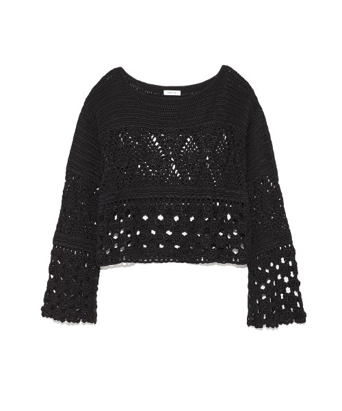 fray i.d クロシェライクニット FRAY I.D（フレイアイディー）の「クロシェトップス（ニット