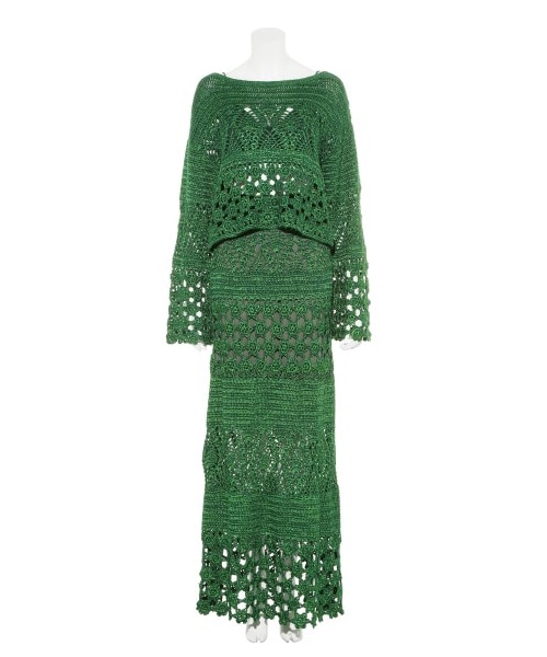 fray i.d クロシェライクニット FRAY I.D（フレイアイディー）の「クロシェトップス（ニット