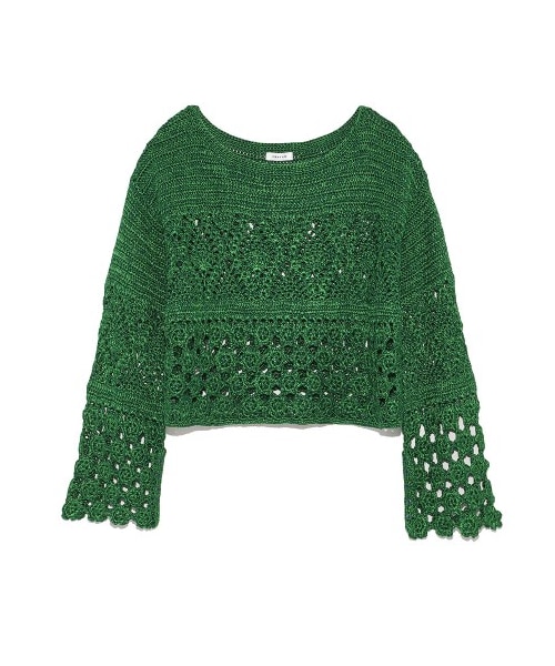 fray i.d クロシェライクニット FRAY I.D（フレイアイディー）の「クロシェトップス（ニット