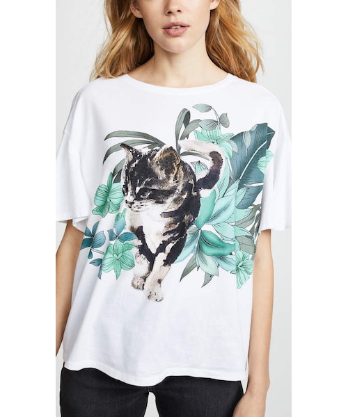 PAUL&JOE SISTER(ポール＆ジョー シスター) コットン レーヨンANIMAL CORAGE TEE2BIGカットソー・3644197003-2021402・レディース 楽天市場】ポール＆ジョー シスター PAUL&JOE SISTER コットン
