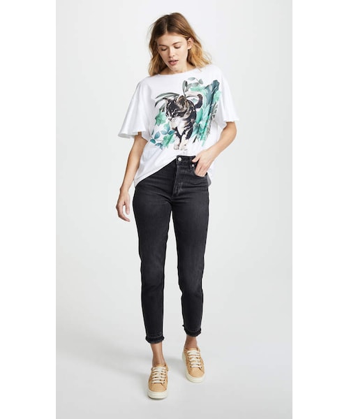 PAUL&JOE SISTER(ポール＆ジョー シスター) コットン レーヨンANIMAL CORAGE TEE2BIGカットソー・3644197003-2021402・レディース 楽天市場】ポール＆ジョー シスター PAUL&JOE SISTER コットン